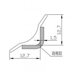 PVC-Leinen-Treppenschnalle YS-36